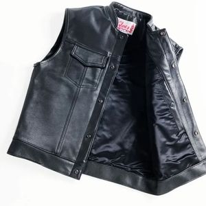 Lil Joe's Genuine Leather Motorcycle Vest